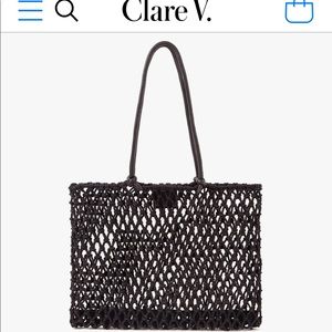 Clare V Sandy tote in black